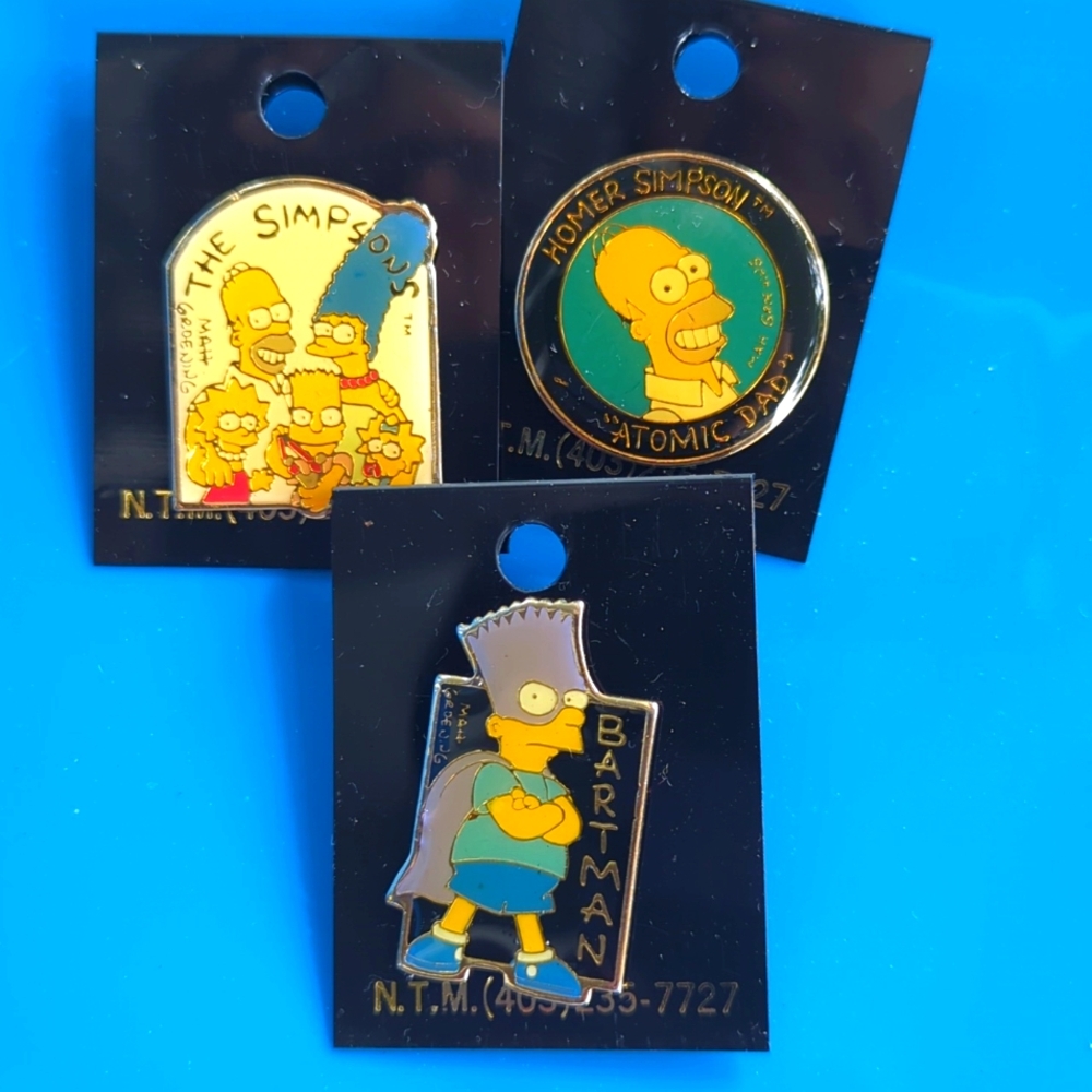 The Simpsons - pin trio